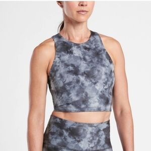 Women's Tie-Dye Sports Bra - Gray